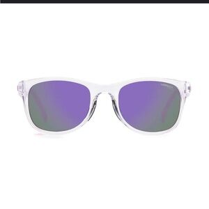 New Carrera 8054/S 0900 TE Crystal/Purple Polarized 52-21-145 Sunglasses